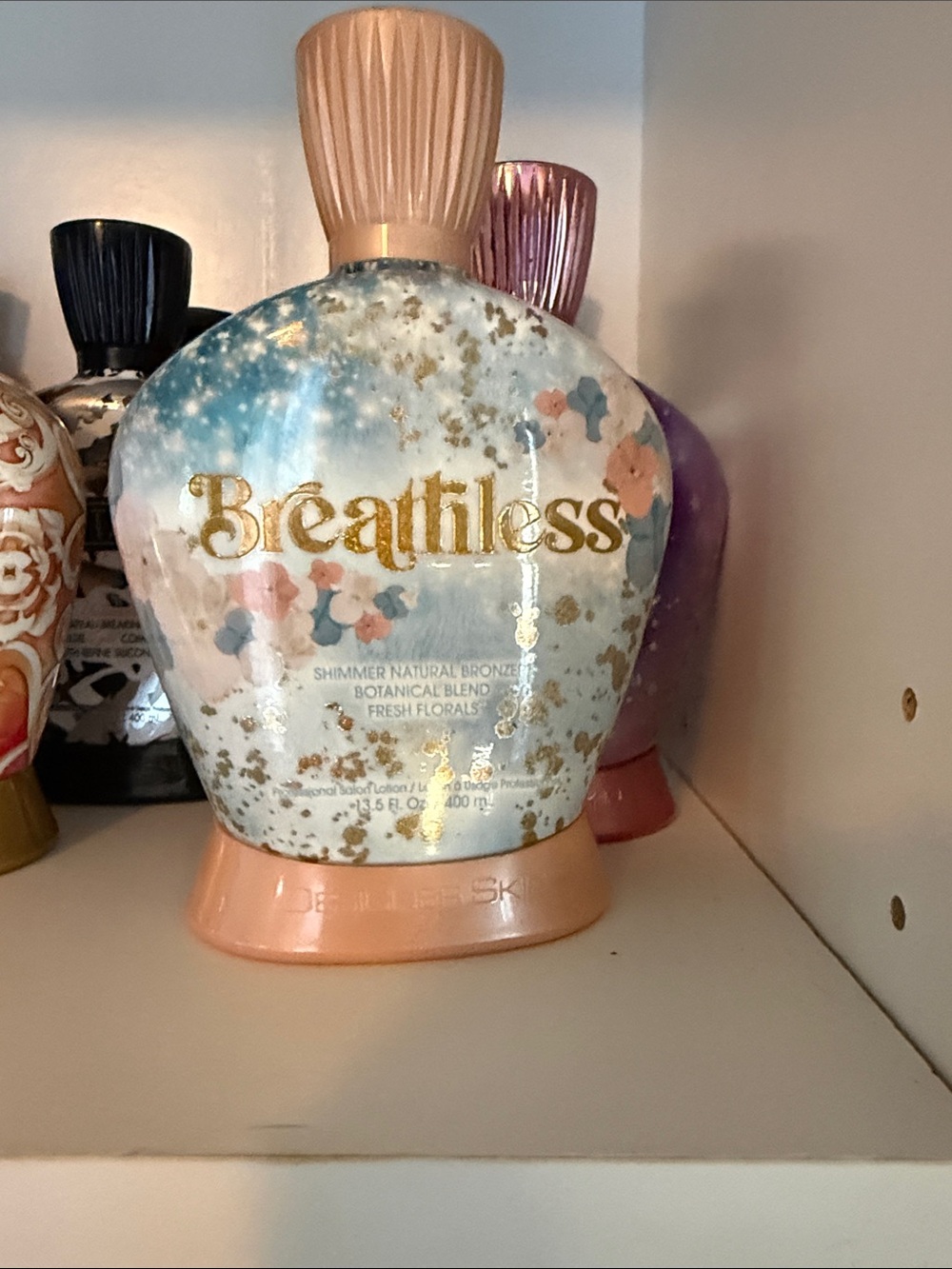 Shimmer Natural Bronzer Lotion - Peach/Gold